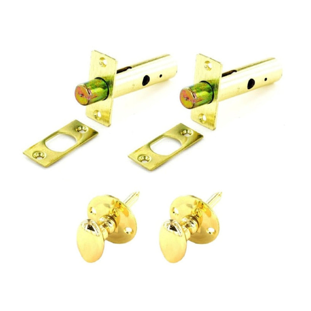 Securit security bolts and thumb turns, pack of 5