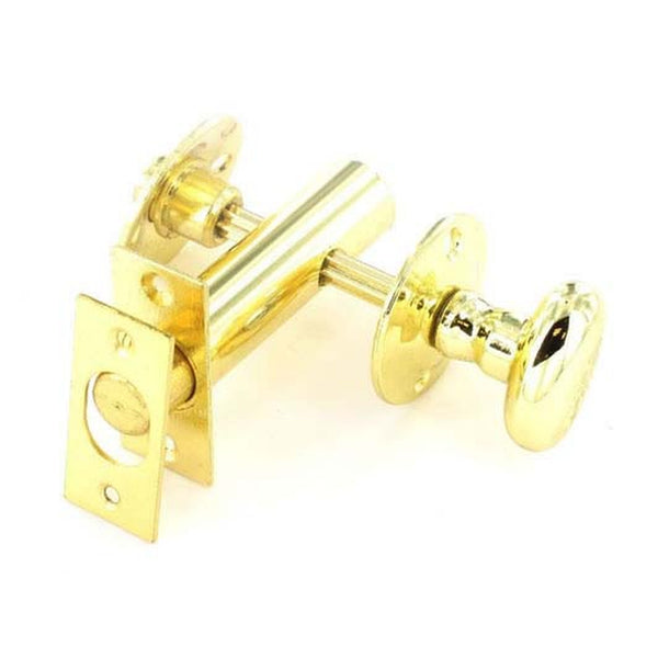 Pack of 5 Securit brass thumbturn security bolts 60mm