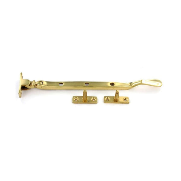 Securit Victorian spoon style casement stay 200mm
