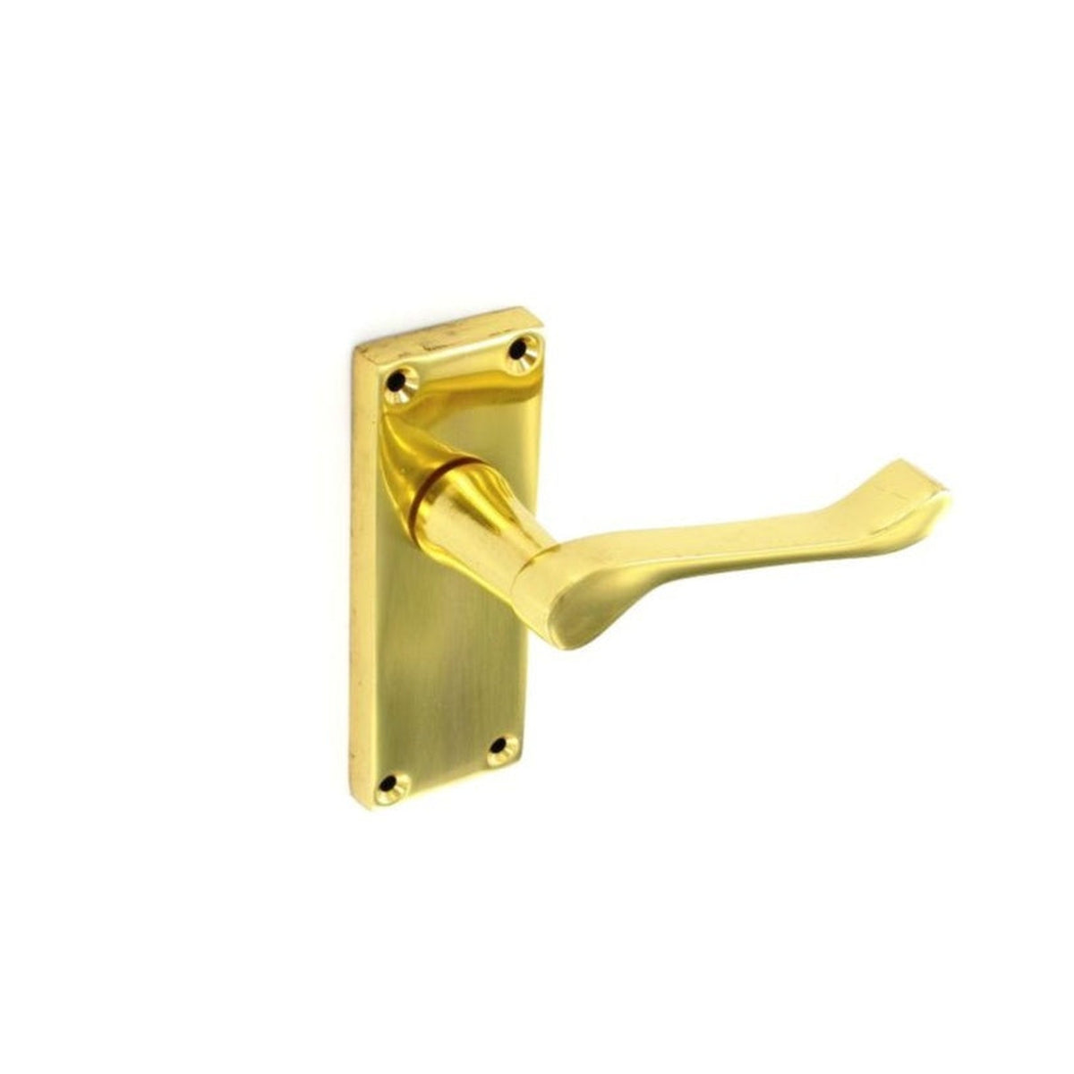 Securit Victorian scroll latch handles 105mm, pair