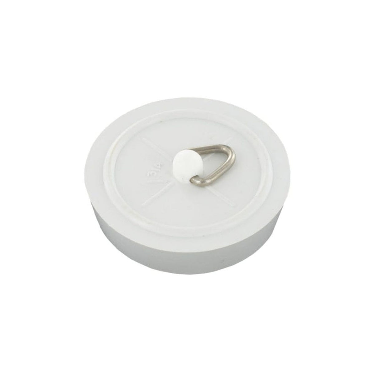 Securit white 46mm rubber bath plug