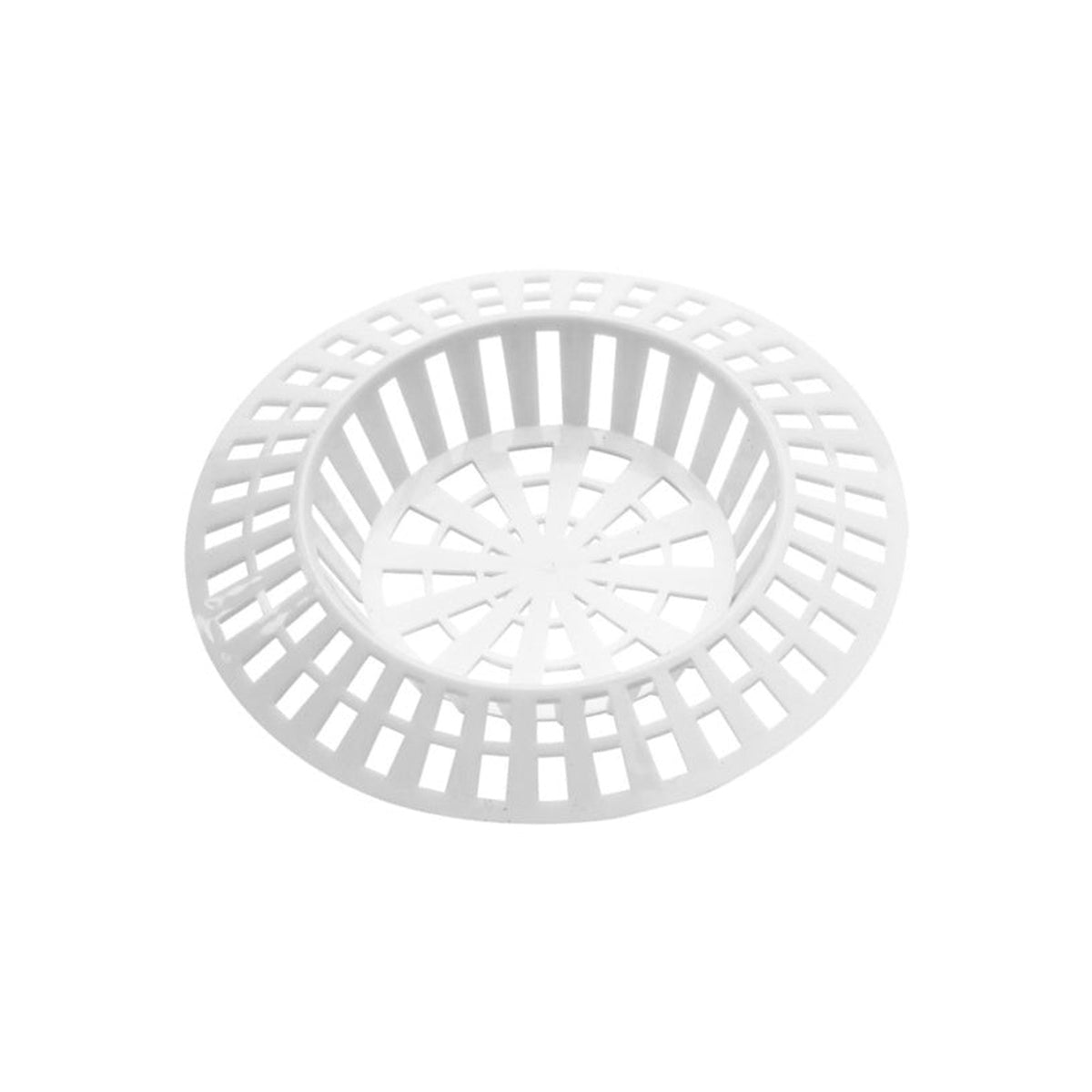 Securit white 45mm sink strainers, pack of 10