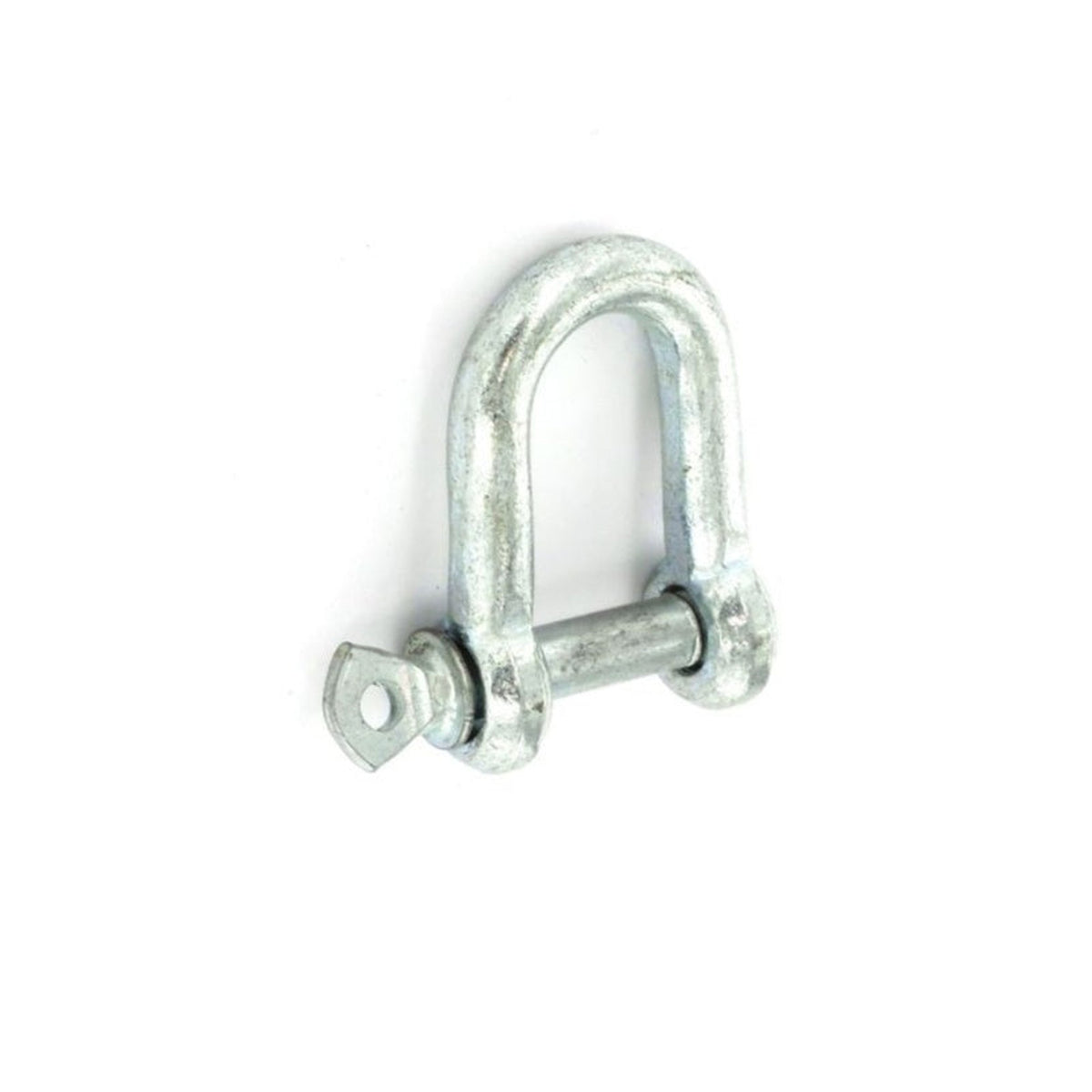 Securit zinc plated 5mm dee shackles, pack of 2