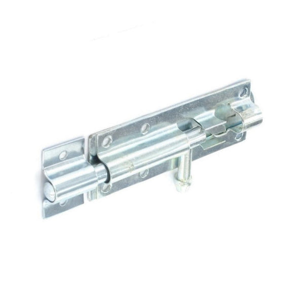 Securit zinc plated tower bolt 100mm