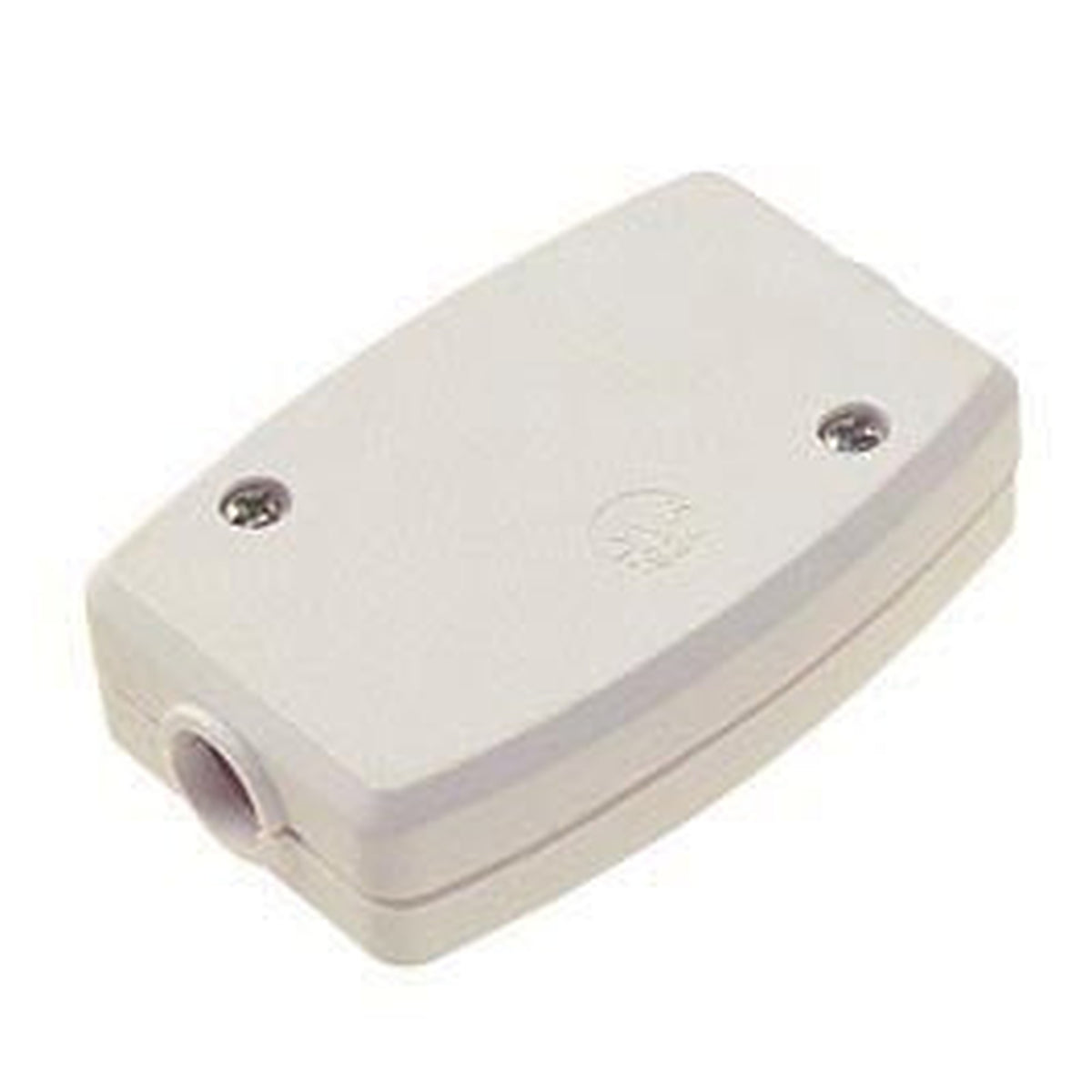 Securlec white 13A 3 terminal fixed connector