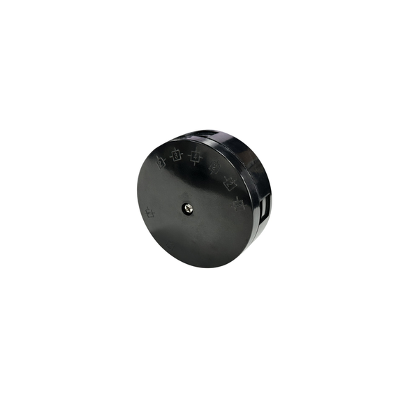 Securlec black 4 terminal 20A junction box