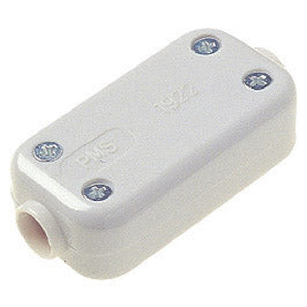 Securlec white 5A two terminal fixed connector