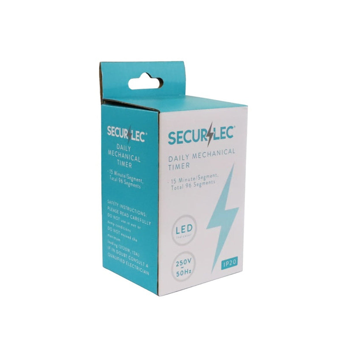 Securlec daily mechanical plug-in timer, view 2