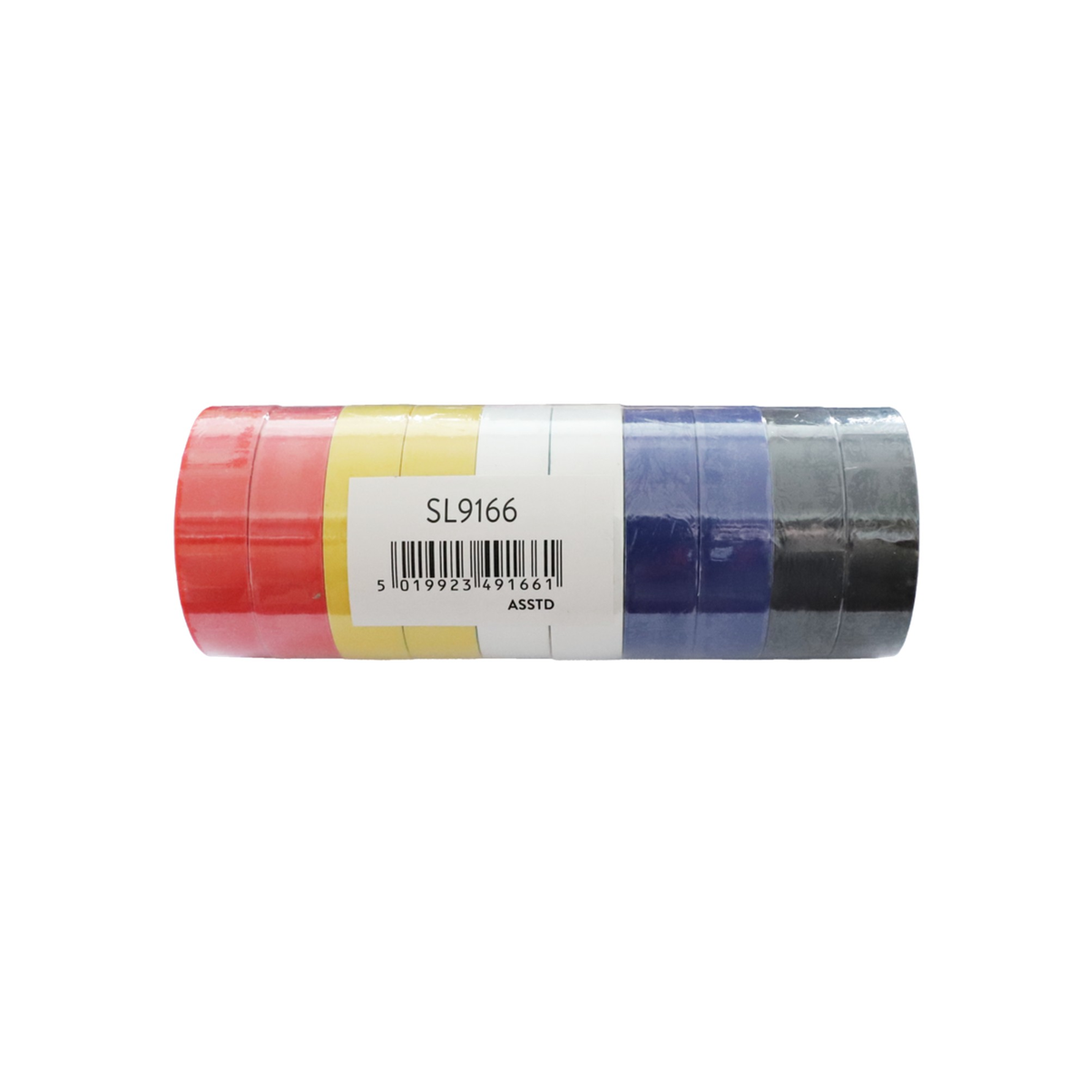 Securlec assorted PVC insulation tape pack of 10