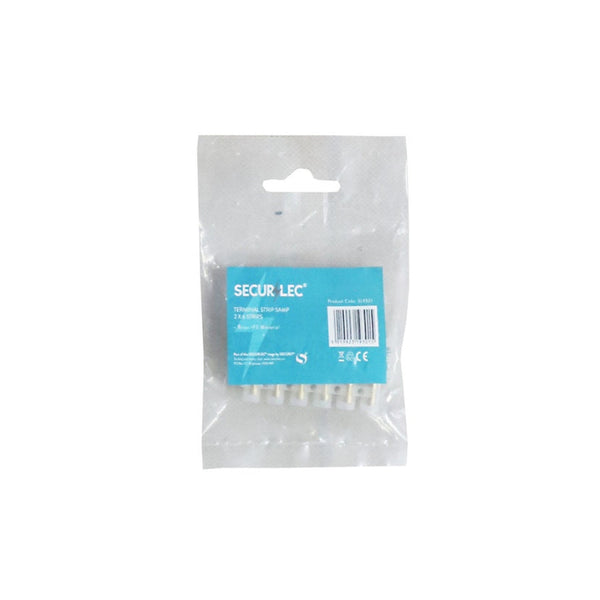 Securlec 5A 6mm2 terminal strips 2 x 6