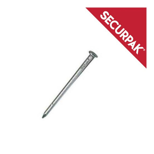 Securpak bright round nails 65mm, 150g pack