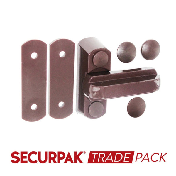 Pack of four Securpak brown sash jammers