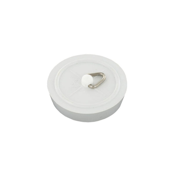 Securpak white 38mm sink plugs pack of 10