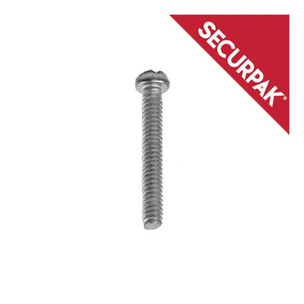 Pack of 4 Securpak M8x45mm TV mounting screws and washers