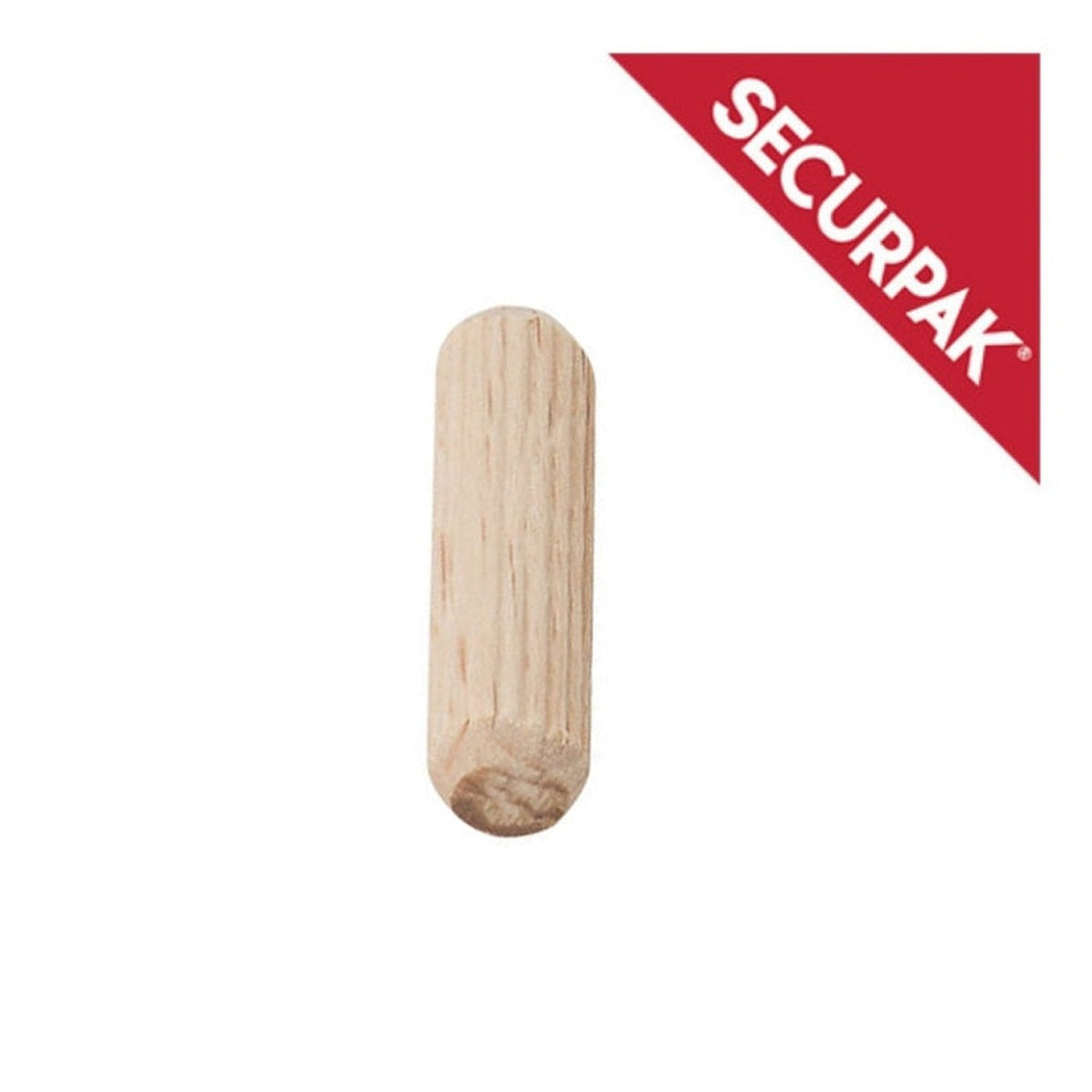 Pack of 20 Securpak M6 x 30mm wooden dowels