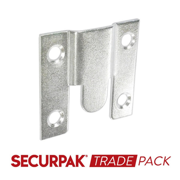 Securpak 35mm zinc plated flush mounts, 4 pack