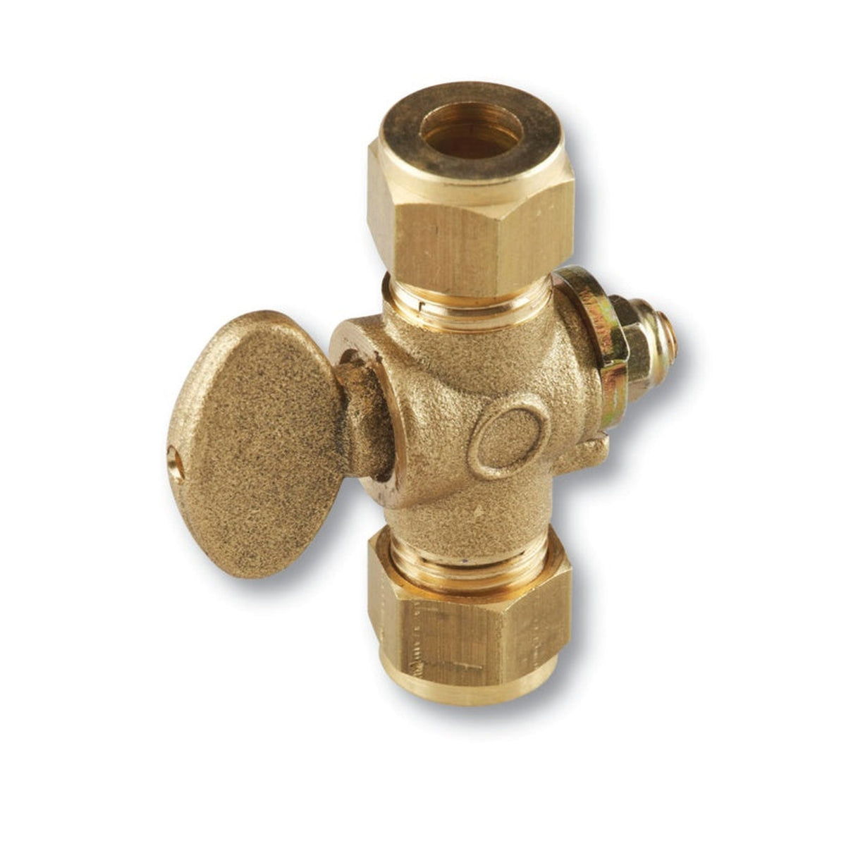 Securplumb 15mm compression rigid fan gas cock
