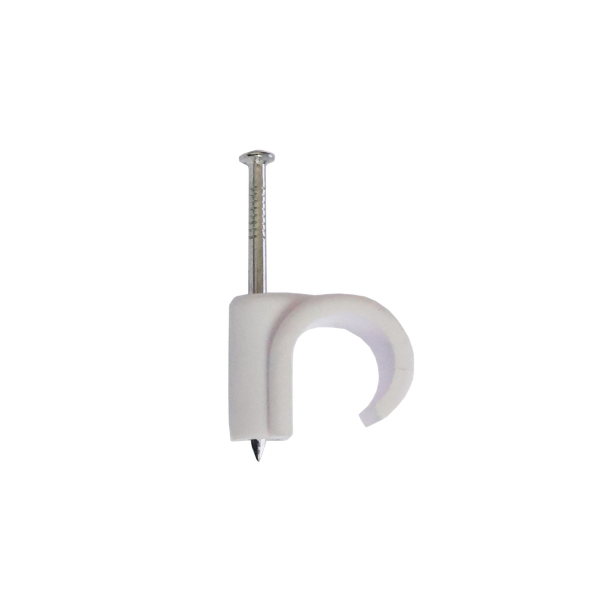 Pack of 10 Securplumb 15mm nail-in pipe clips, view 2