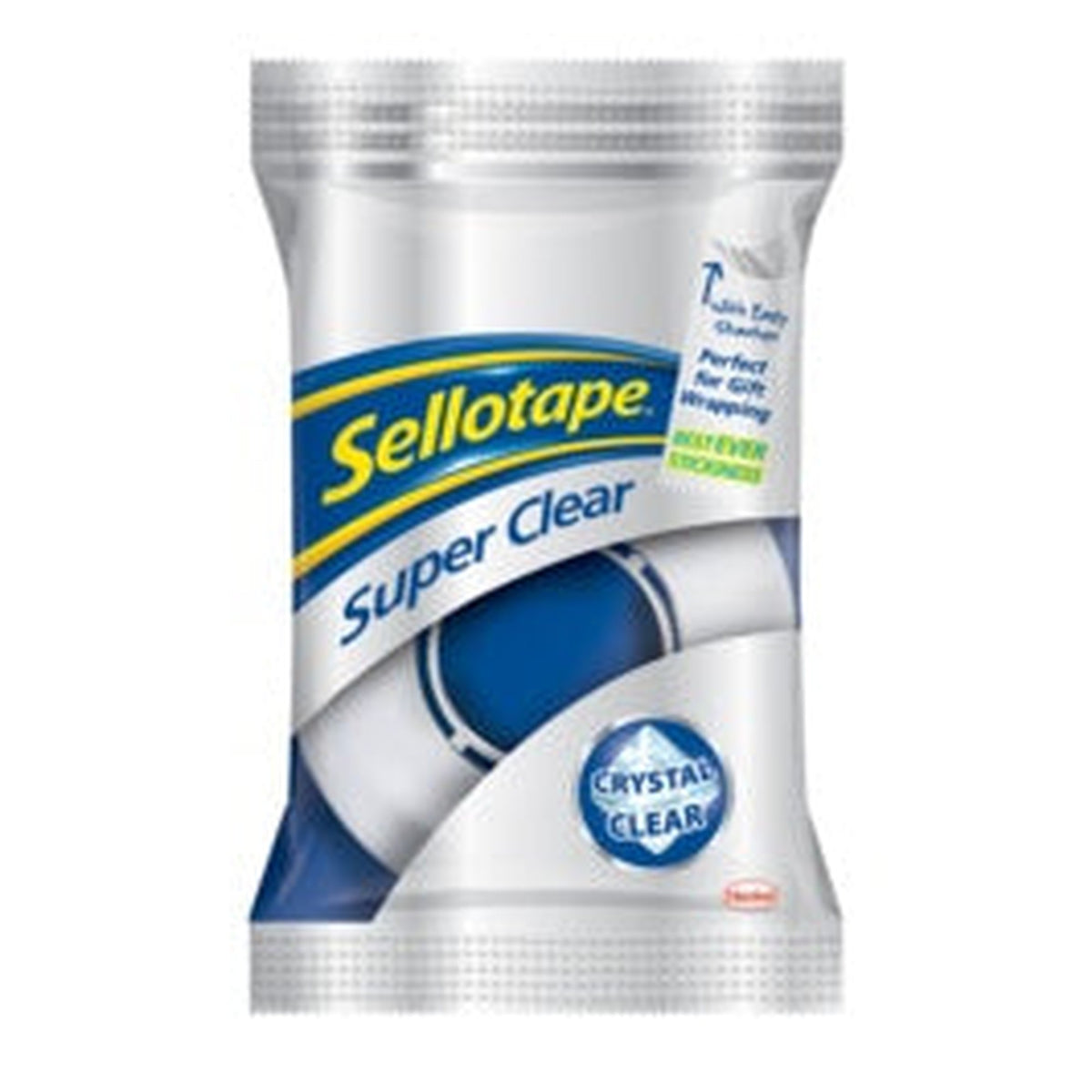 Sellotape Super Clear roll 18mm x 25m