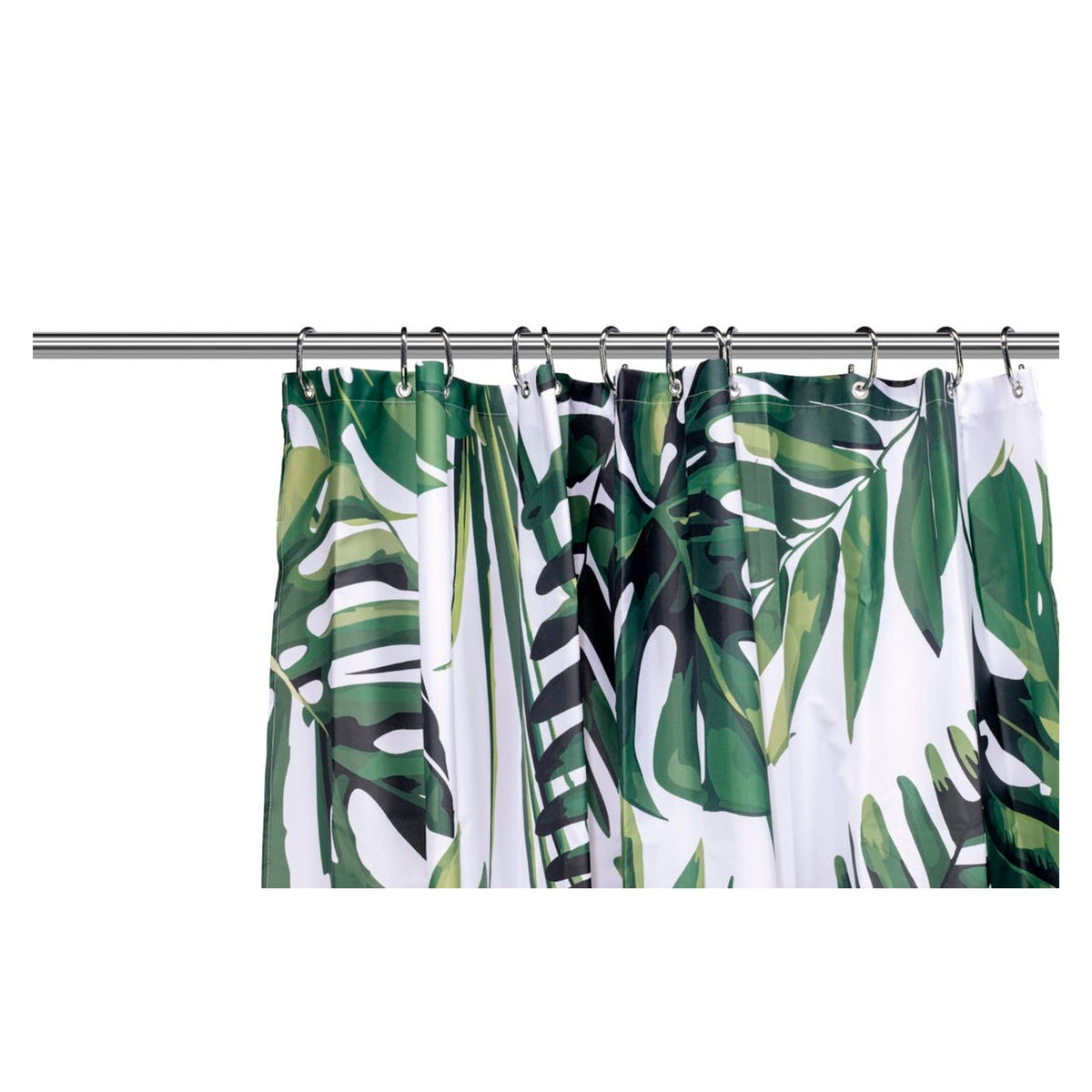 Shower Curtain 1800mm - Green Botanical, view 4