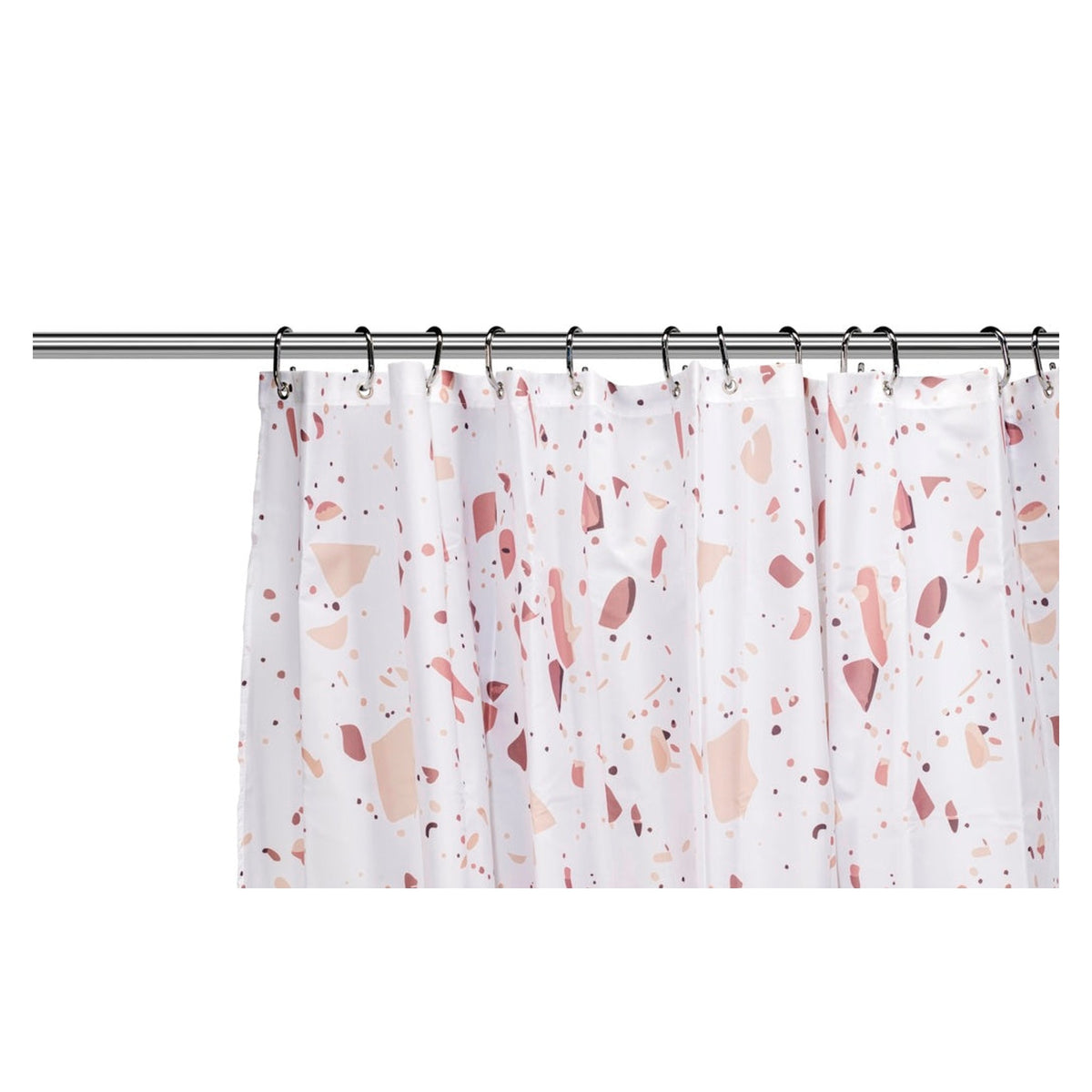 Shower Curtain 1800mm - Pink Terrazzo, view 7