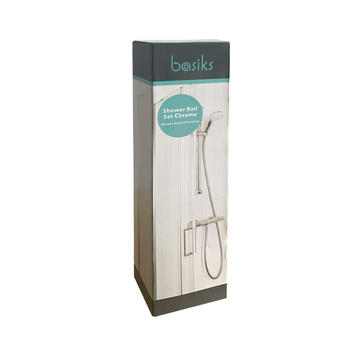Shower Rail Set - Chrome