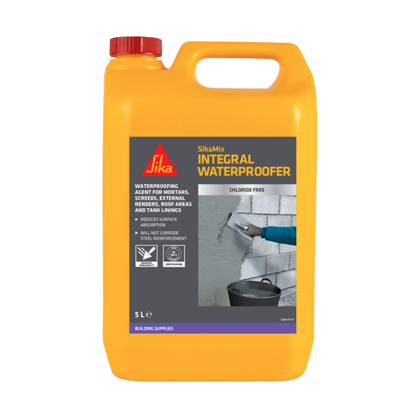 Sika integral waterproofer 5L tub