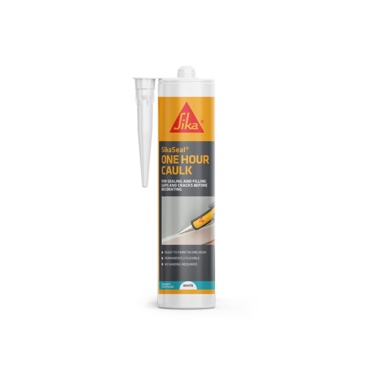 Sika One Hour Caulk C3 white cartridge
