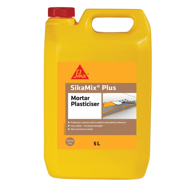 Sika Sikamix Plus mortar plasticiser 5L