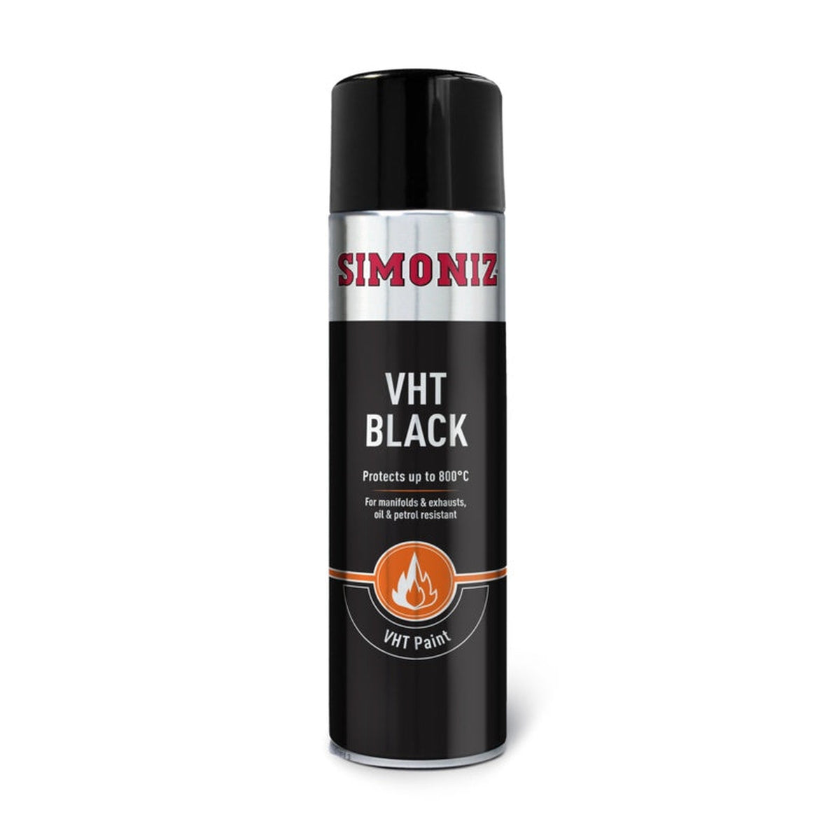 Simoniz Very High Temperature Paint 500ml in black