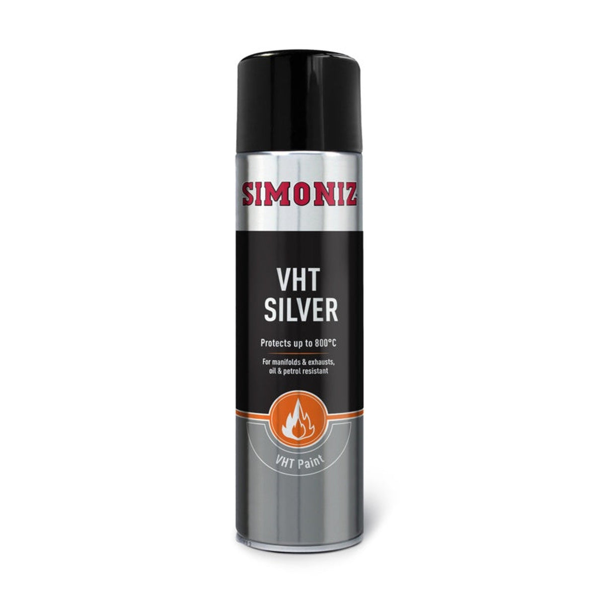 Simoniz Very High Temperature Paint 500ml in silver