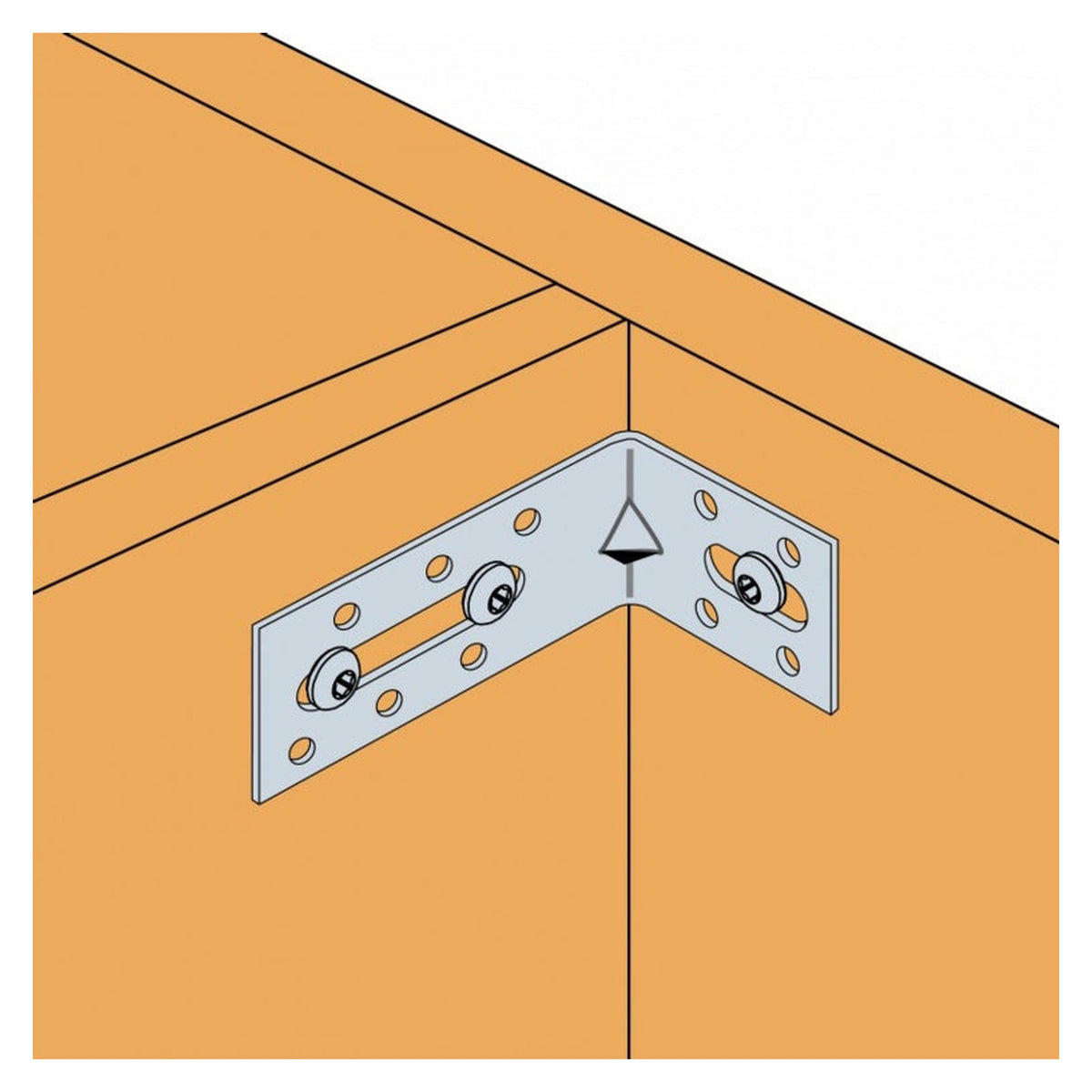Simpson Strong-Tie adjustable angle bracket 98 x 52 x 30mm, view 2