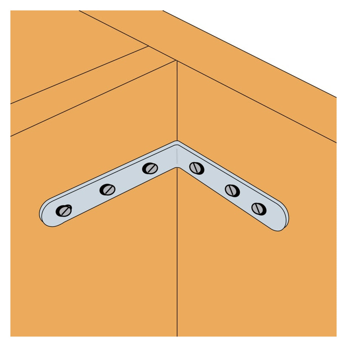 Simpson Strong-Tie light duty angle bracket, 30 x 30 x 15, view 2