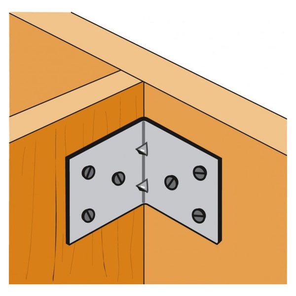 Simpson Strong-Tie light reinforced angle bracket 70 x 50 x 60mm