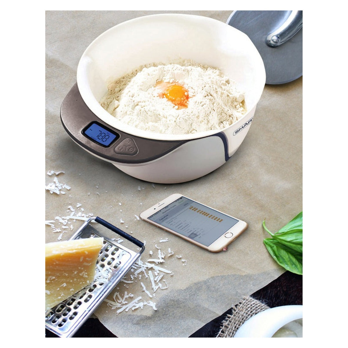 Smart Healthy Scale with app, view 2