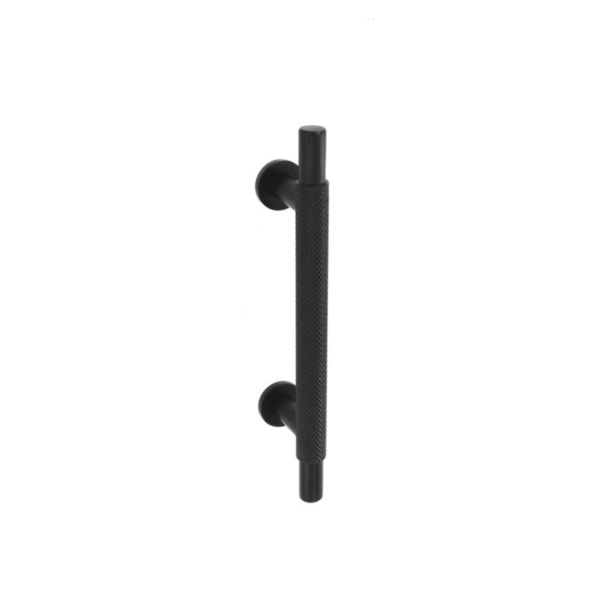 Smiths Architectural matt black cross knurled handle 96mm