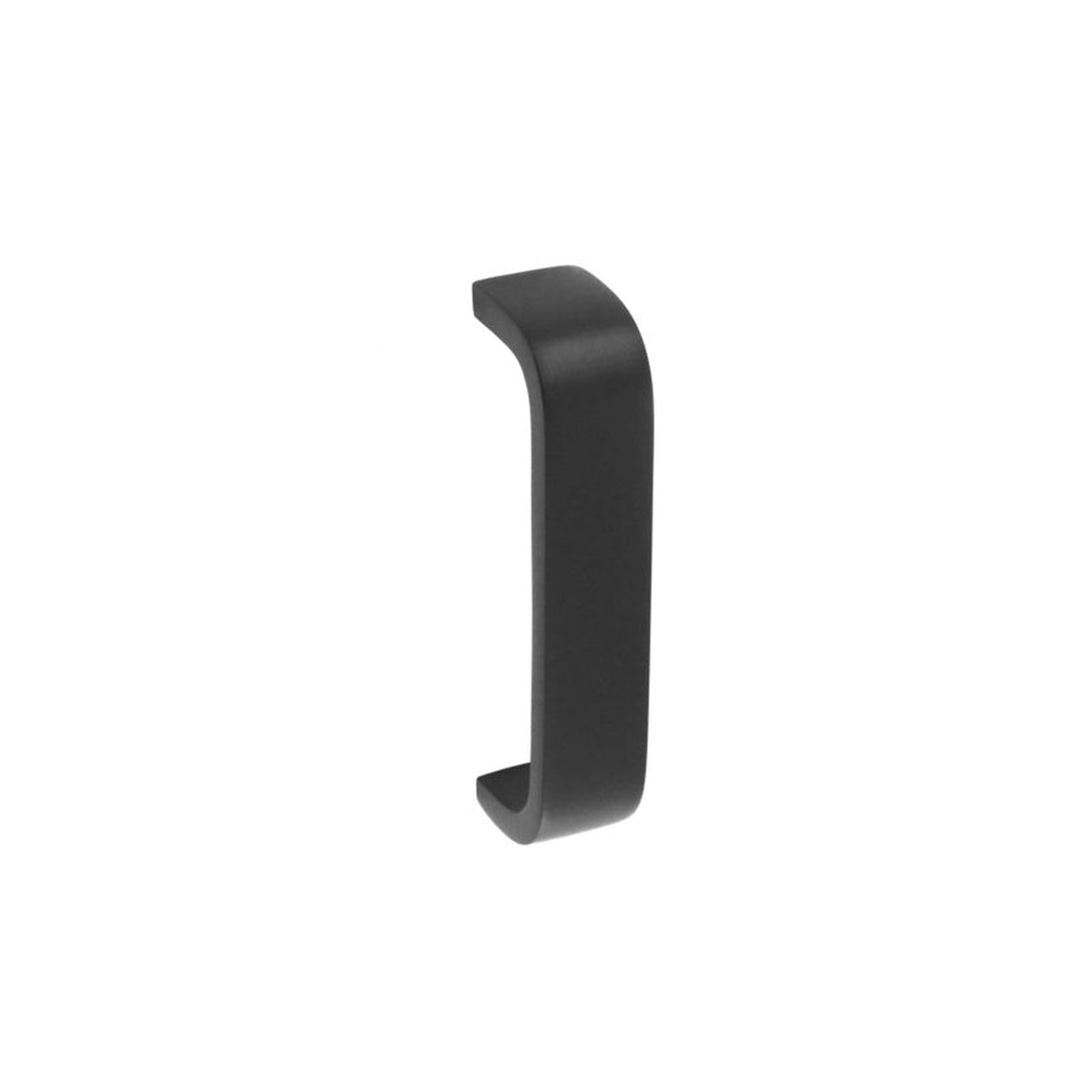 Smiths Architectural matt black solid brass handle 96mm