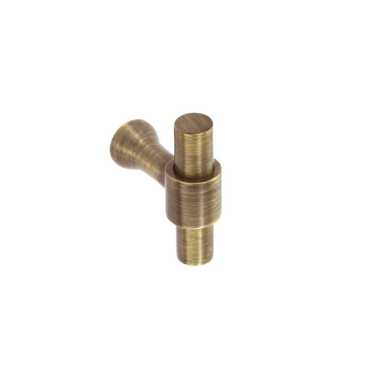 Smiths Architectural 45mm antique brass shoulder T pull