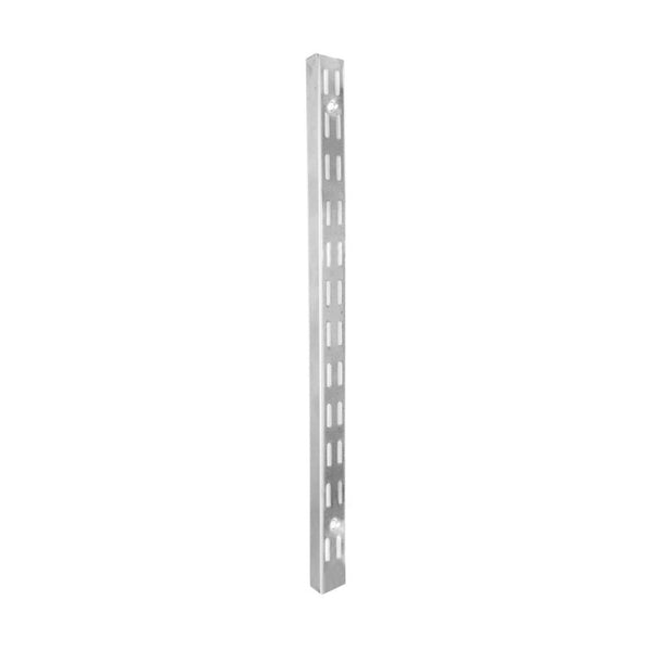 Smiths Ironmongery chrome plated twin slot upright, 999mm