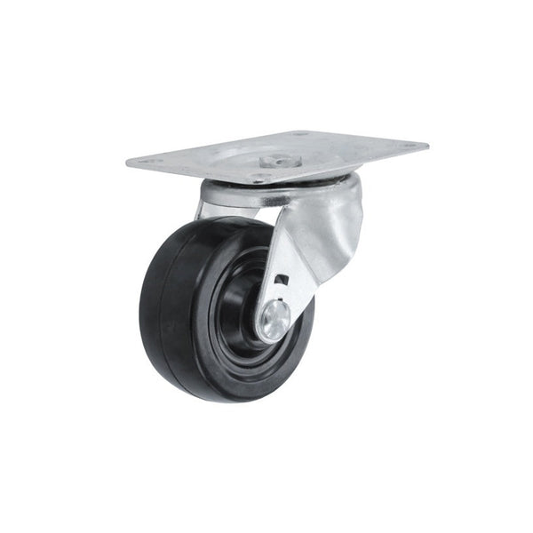 Smiths Ironmongery 50mm rubber wheel swivel castor