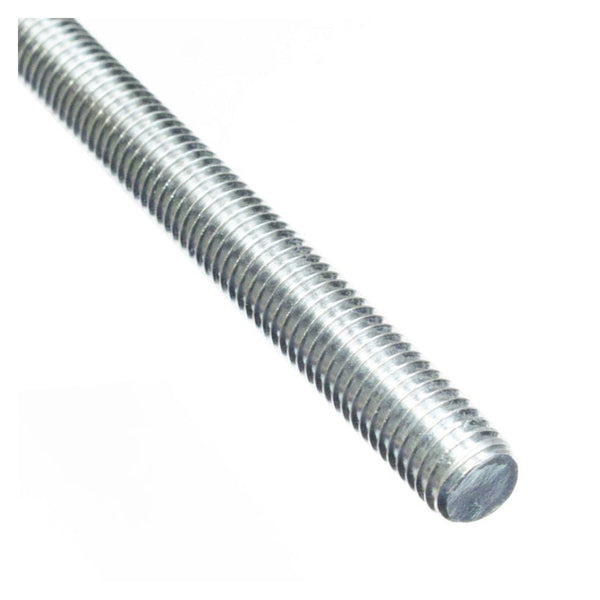 Pack of 4 Smiths Ironmongery zinc plated M10 x 300mm threaded rods