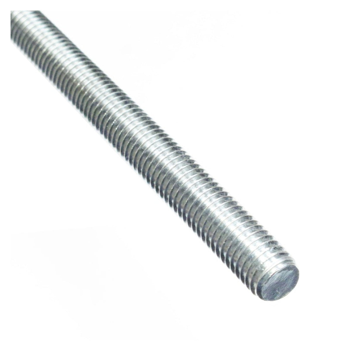 Pack of 4 Smiths Ironmongery zinc plated M8 x 300mm threaded rods