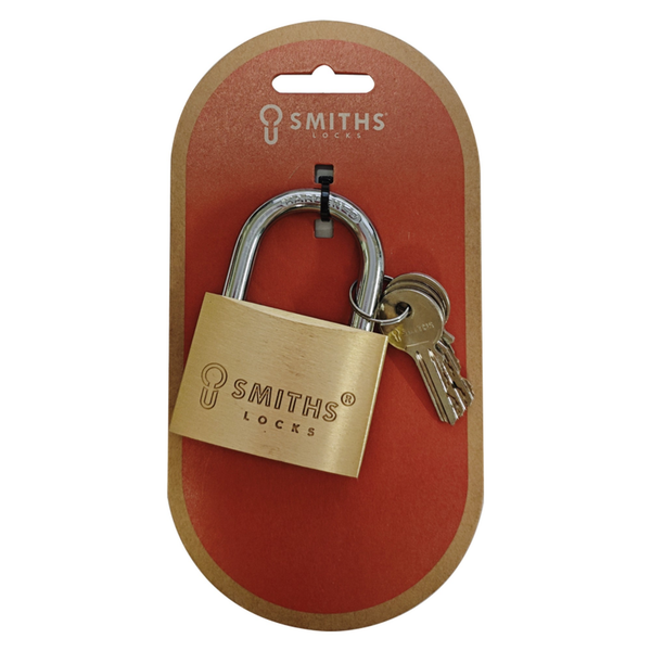Smiths Locks 60mm brass padlock