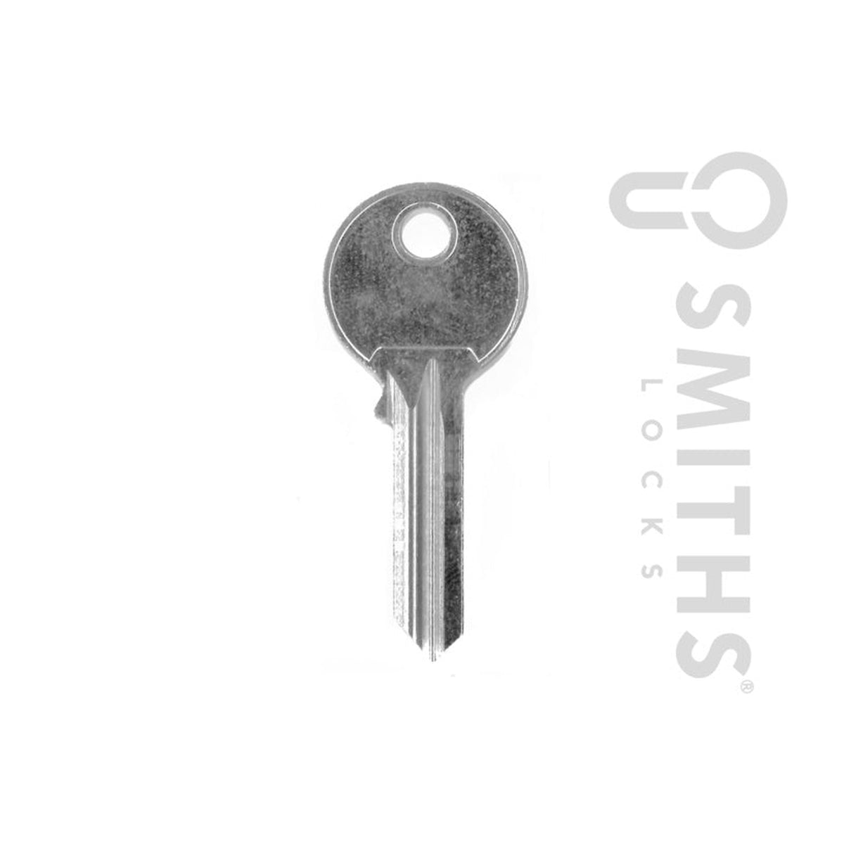 Pack of 10 Smiths Locks ERA 5 pin nickel plated key blanks, view 2