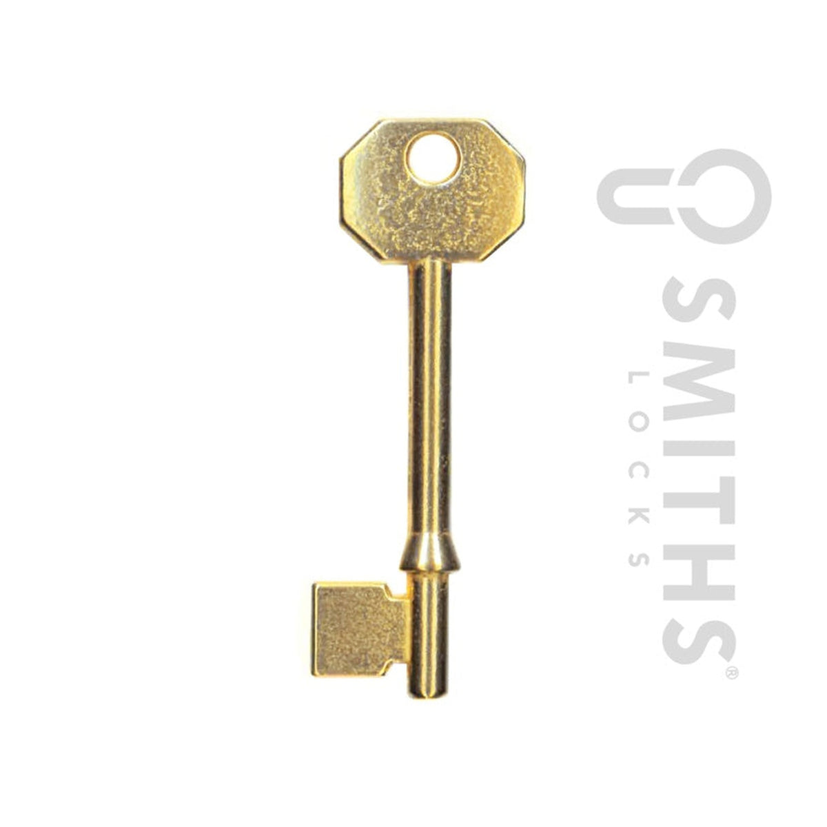 Pack of 10 Smiths Locks ERA Fortress brass key blanks, view 2