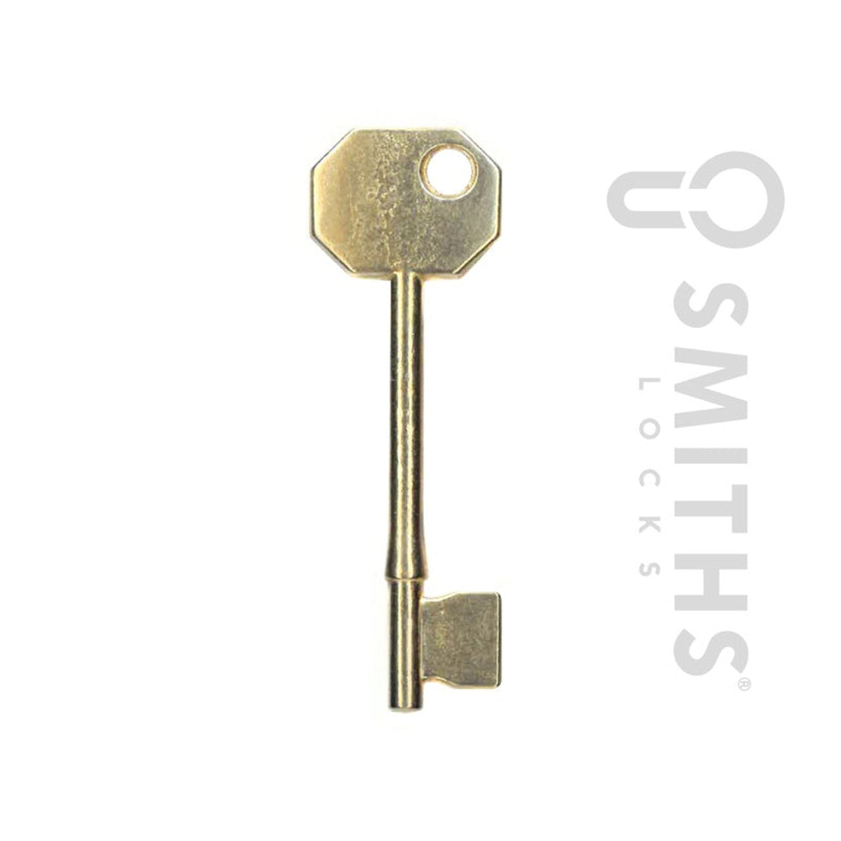 Pack of 10 Smiths Locks Pro Fit brass mortice key blanks
