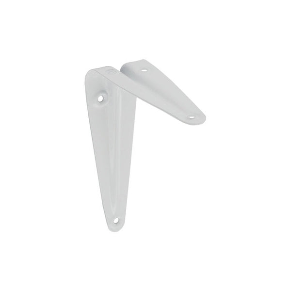 Smiths Ironmongery white London pattern shelf brackets 8 x 6 inch