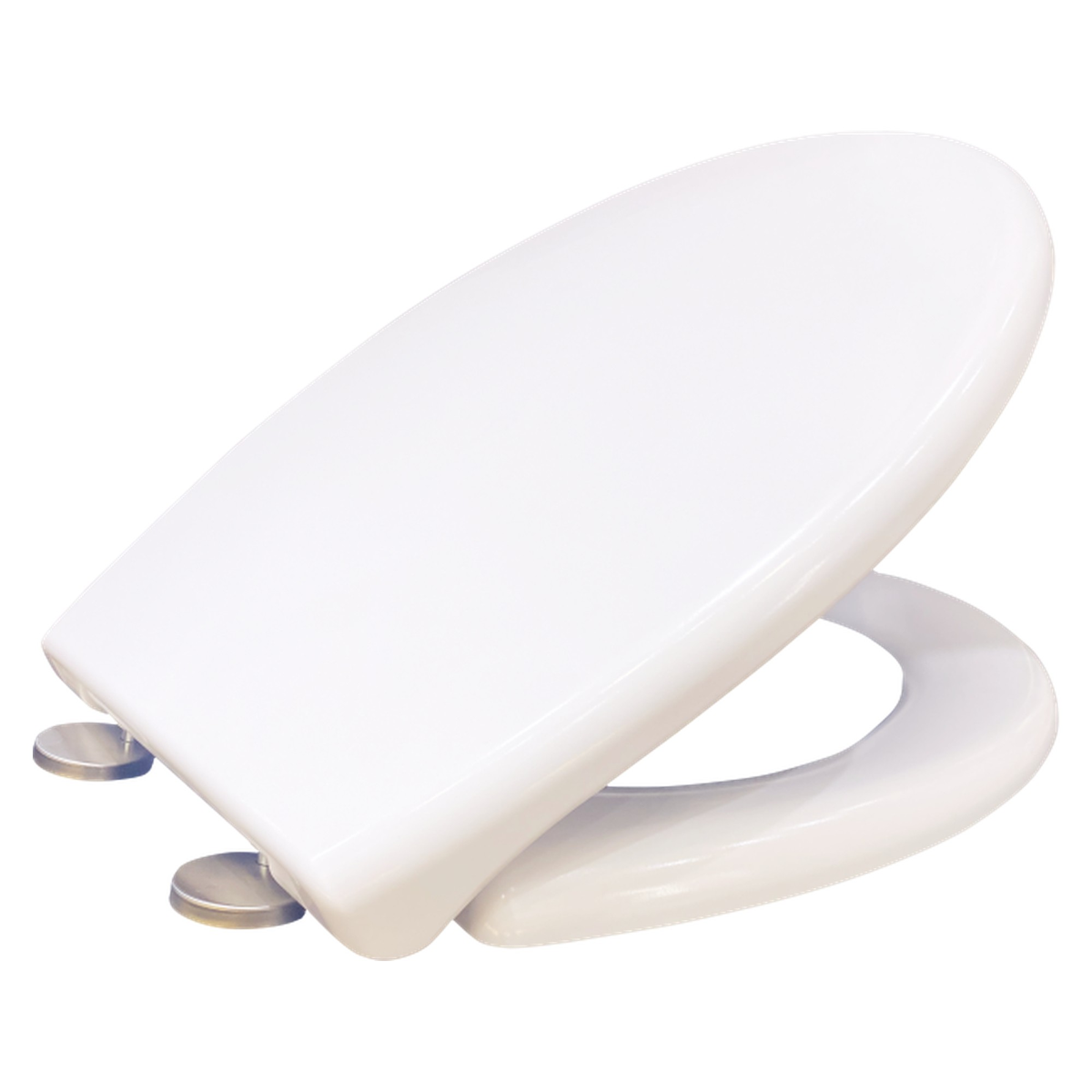 Soft Closing Toilet Seat - White