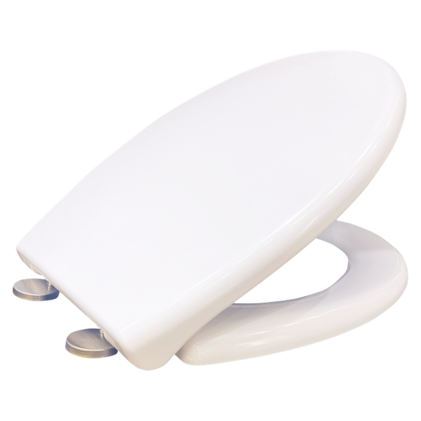 Soft Closing Toilet Seat - White