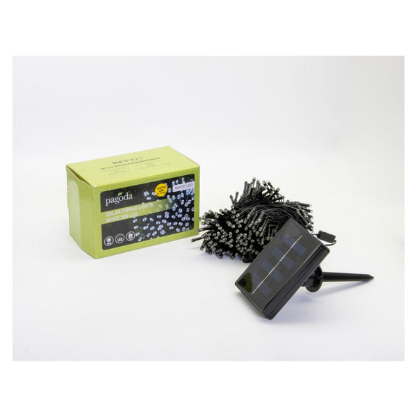 Solar String Lights - 300 White LEDs